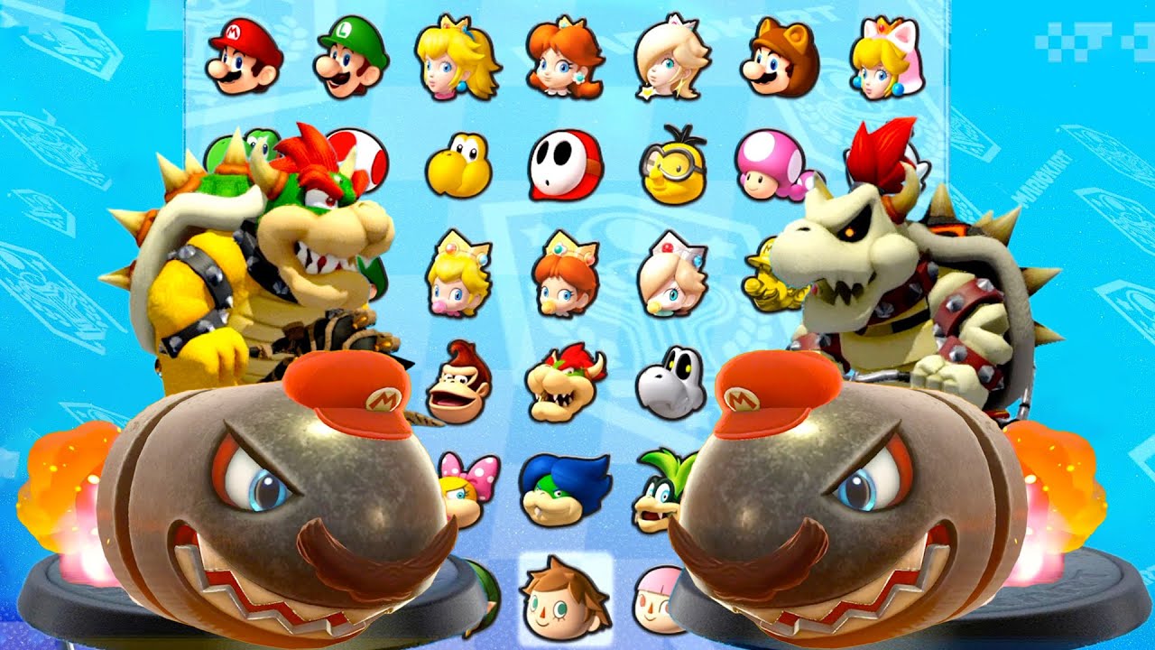 マリオカート8 デラックス ]クッパvsほねクッパ6レースでNintendo