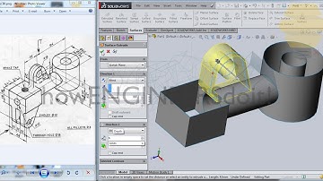 SolidWorks Surface Beginners|Exercise 30|Practice session Tutorial