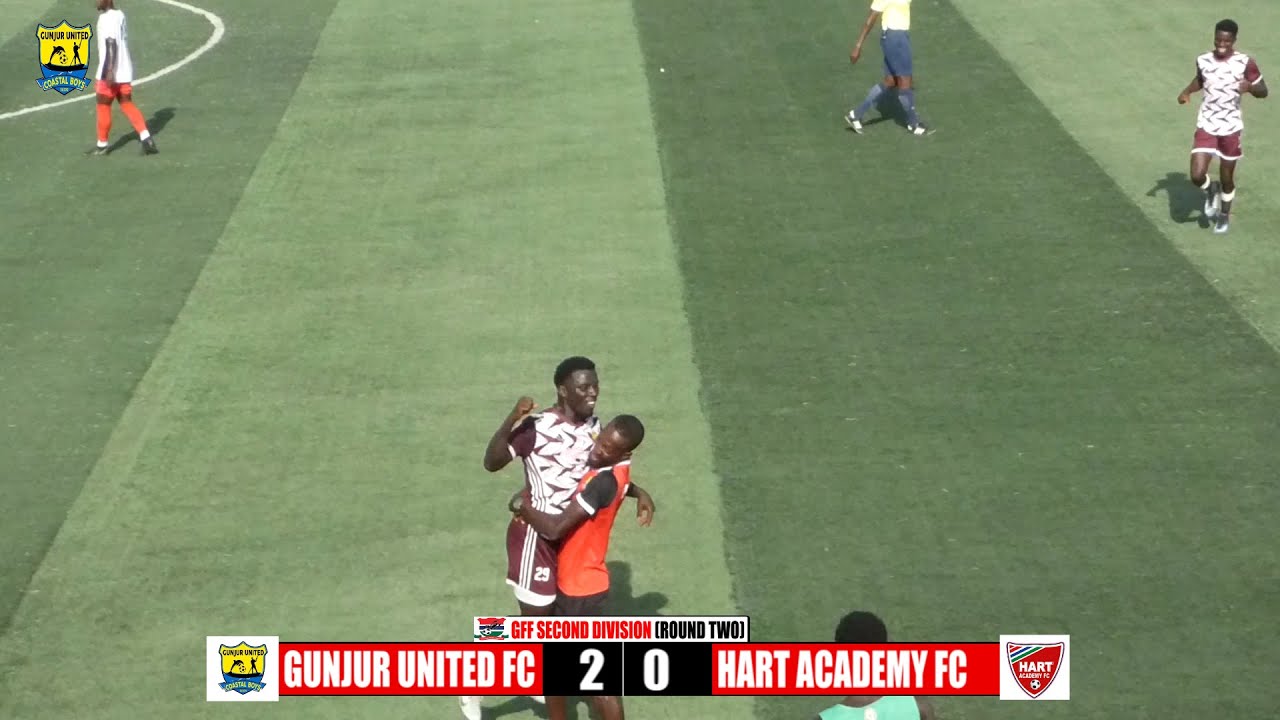 Gunjur United 2 0 Harts Fc ⚽GFF 2nd Division (Round 2) Highlights