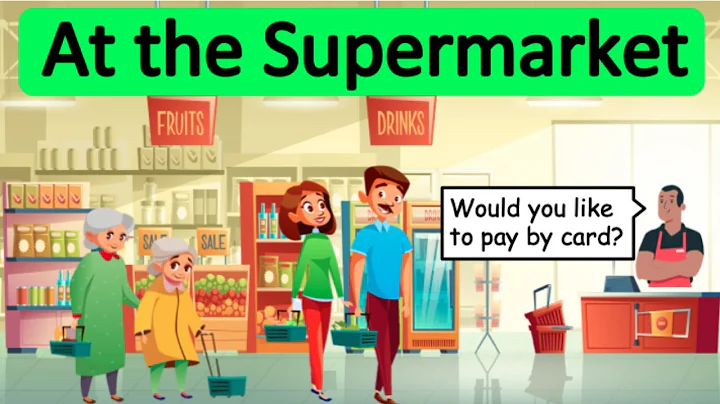 Shopping at the Supermarket  🛒   English Conversation - DayDayNews