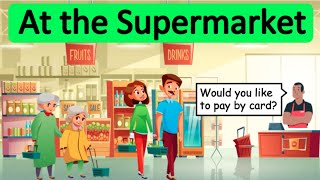 Shopping at the Supermarket     English Conversation