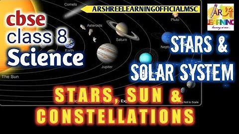 Stars , Sun and Constellations( part 4) Stars & Solar System .SCIENCE class 8 cbse