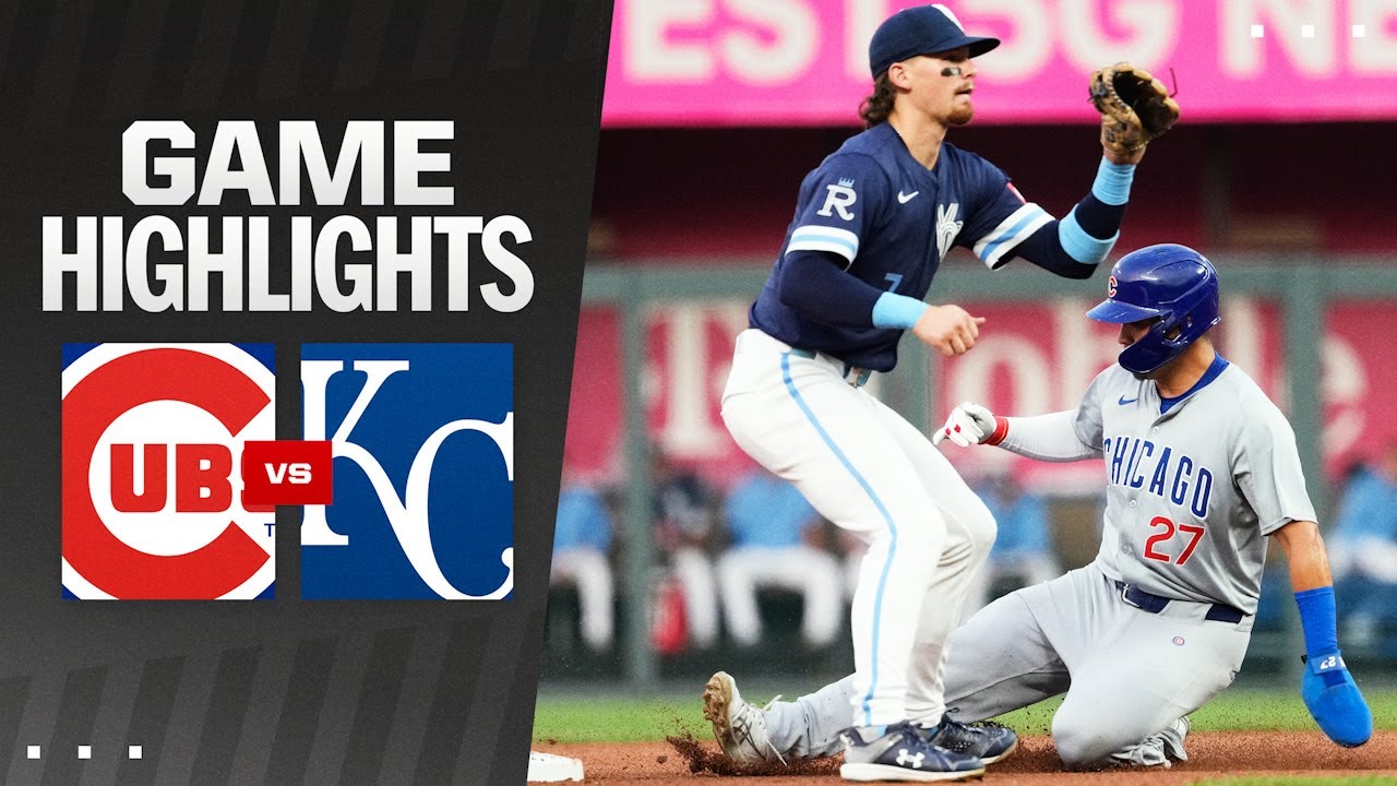 Cubs vs. Royals Game Highlights (7/26/24) | MLB Highlights - YouTube