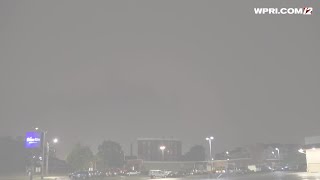 VIDEO NOW: Lightning strike in Fall River