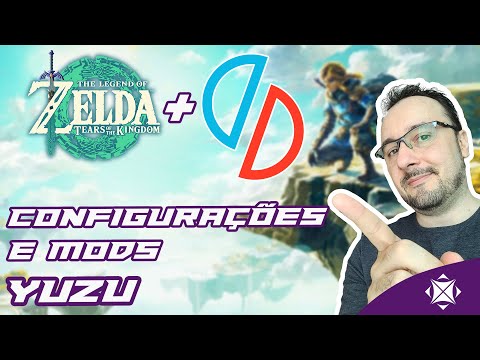 ZELDA BREATH OF THE WILD (yuzu) mods em conflito com a tradução pt