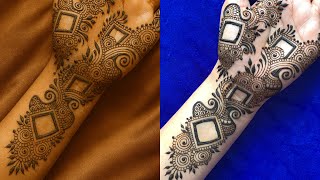 Easy Arabic Mehndi Design Front Hand Simple Front Hand Mehndi Design Mehandi Mehndi Designs