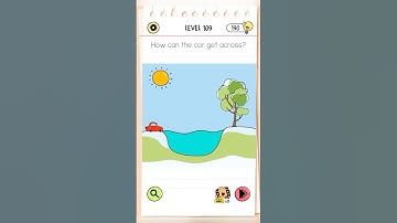 Brain Test All-Star Level 109 how can the car get across? #Shorts #BrainTest #IQBoost