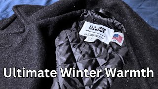 Stylish Winter Warmth Schott Nyc Peacoat