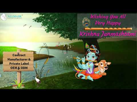 Happy Janmashtami | Krishna Janmashtami 2020 | Krishna Janmashtami Wishes - ALLMASK