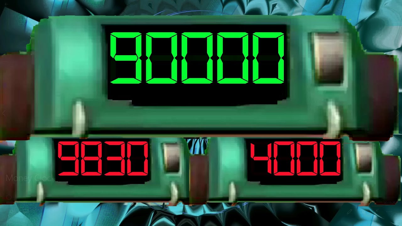 BCG 15 Minutes Countdown (Double Money Clock to 98.304 M) Remix Super ...