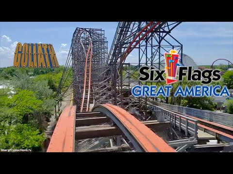 Goliath POV at Six Flags Great America