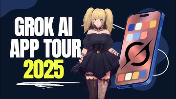 Grok AI Assistant App Tour 2025: Live Phone Walkthrough & Review