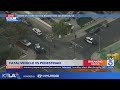 Pedestrian struck, killed by vehicle in Pacoima