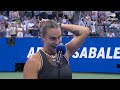 Aryna Sabalenka On-Court Interview | 2026 US Open Semifinal