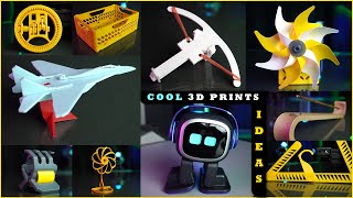 10 Amazing 3D Printing Ideas with EMO Robot | Part 35 #3dprinting