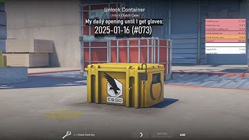 My daily CS2 case unboxing until I get gloves #073