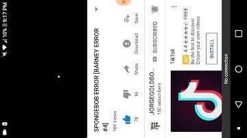 TheVyber Gamer Reacts: SPONGEBOB ERROR [BARNEY ERROR #4]