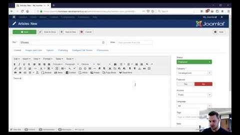 How To Add A New Page In Joomla [in 2019]
