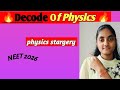 Only This Strategy Is Enough for Physics in the Last 4 Months | NEET