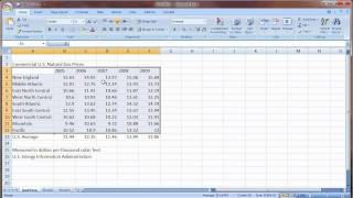 Excel 2007 Chart Basics - Part 1.mov