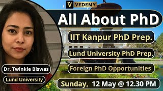 All About PhD | Dr. Twinkle Biswas | PhD | Lund University | Exclusive Interview | Interview Prep. |