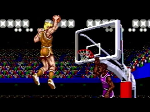 Пэт Райли Баскетбол Полная игра Турнир Лонгплей Геймплей Sega Genesis