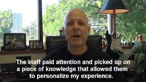 Personalize the Customer Experience