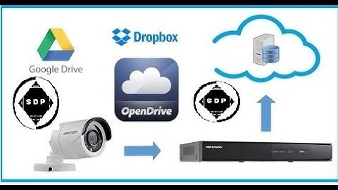 How To Configure Free Cloud Storage On Hikvision DVR NVR Setup Dropbox  |cctv camera installation