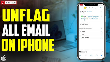 how to unflag all email on iPhone 2023 | PIN TECH |
