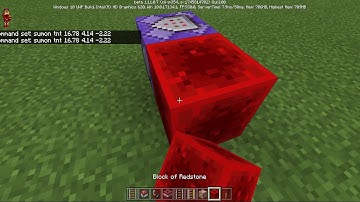 Making a nuke bomb in MINECRAFT