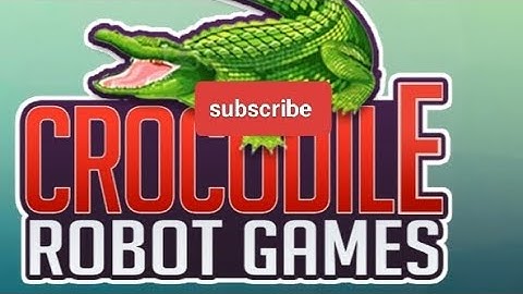 CROCODILE robot games #shortvideo