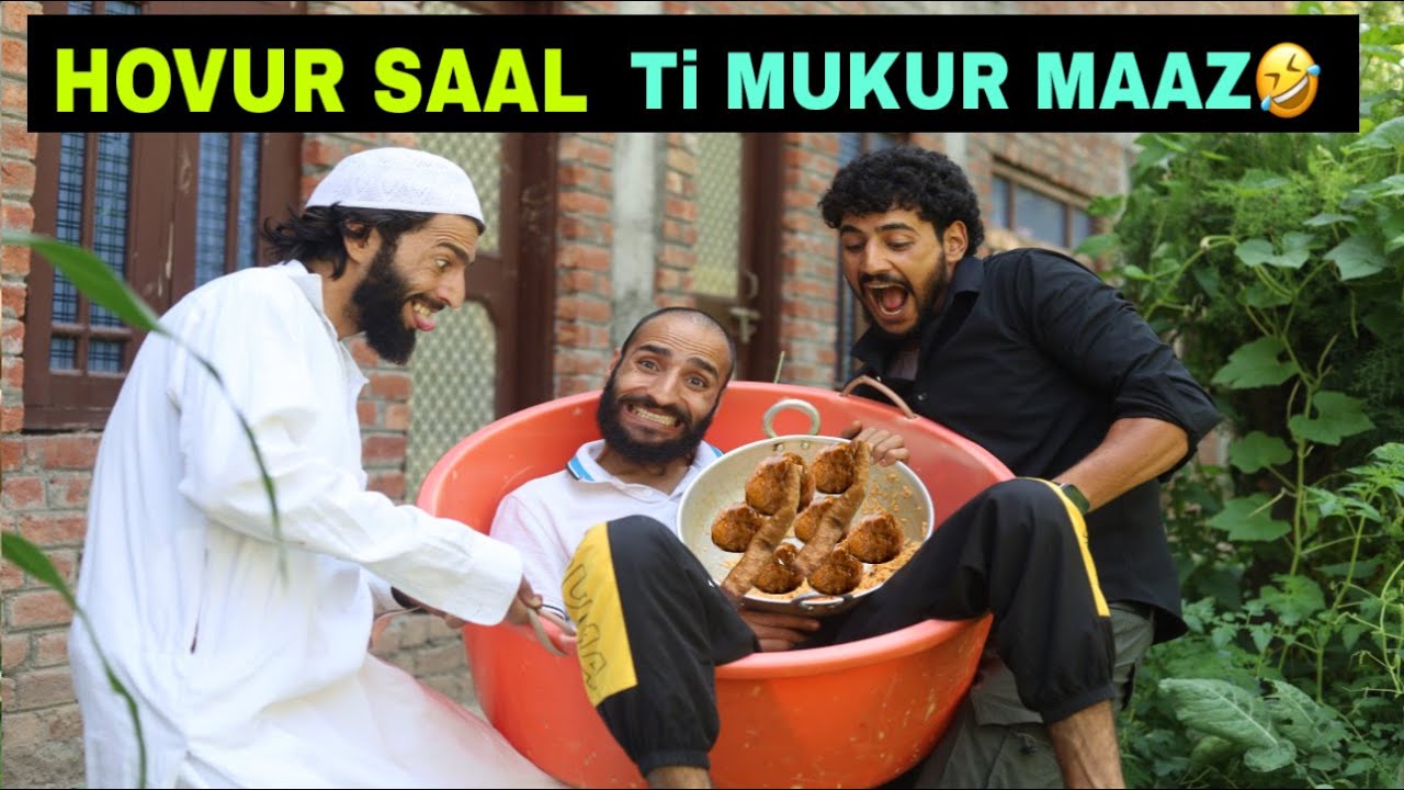 Hovur Saal Ti mukur Maaz Kashmiri Funny Drama