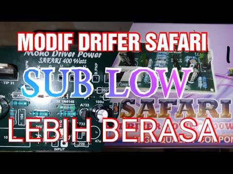 modif driver safari low sub
