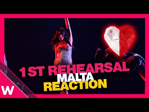 🇲🇹 Malta First Rehearsal (REACTION) Sarah Bonnici \