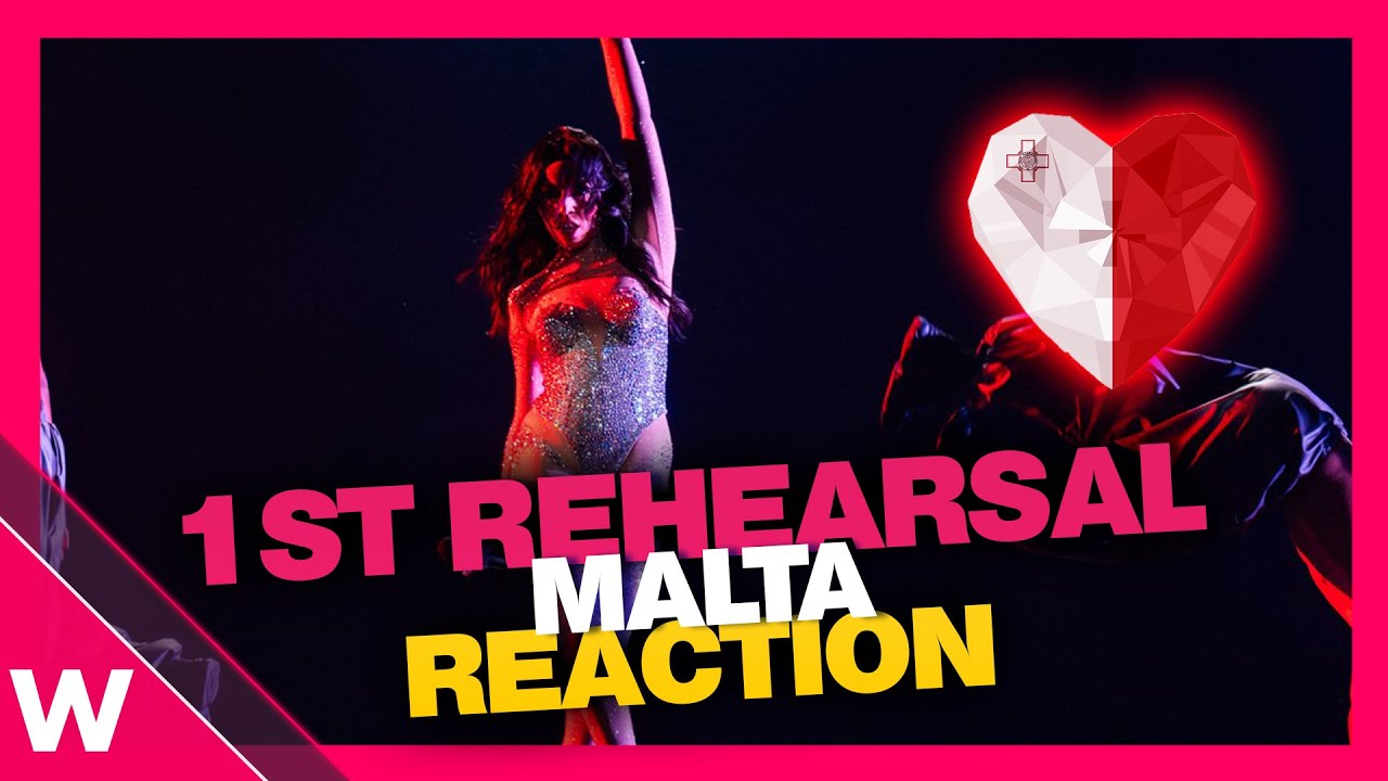 Loop Eurovision 🇲🇹 Malta First Rehearsal (REACTION) Sarah Bonnici