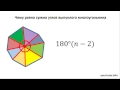 Чему равна сумма углов выпуклого многоугольника
