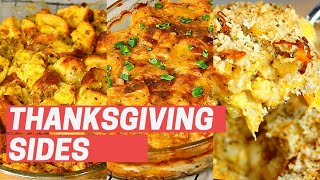 Thanksgiving\/Holiday\/Friendsgiving Side Dishes | Bread Stuffing | Scalloped Potatoes | Mac n Cheese