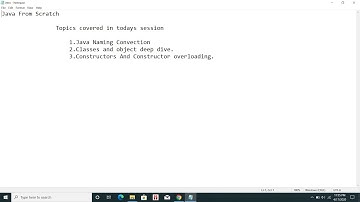 Java Basics Session 5 Constructor B.C.A 3rd year Course based on Rajasthan University Syllabus (RU)