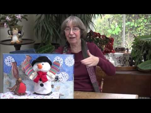 The mitten song - a song for a winter clothing topic