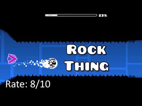 Geometry Dash 2.11 // Rock Thing Layout by NajsekPOL (Hard 5*)