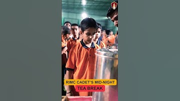 Mid Night Tea Break For RIMC Cadets | कड़ी मेहनत के बाद  Break #rimc #sukhoi_academy #shorts #viral