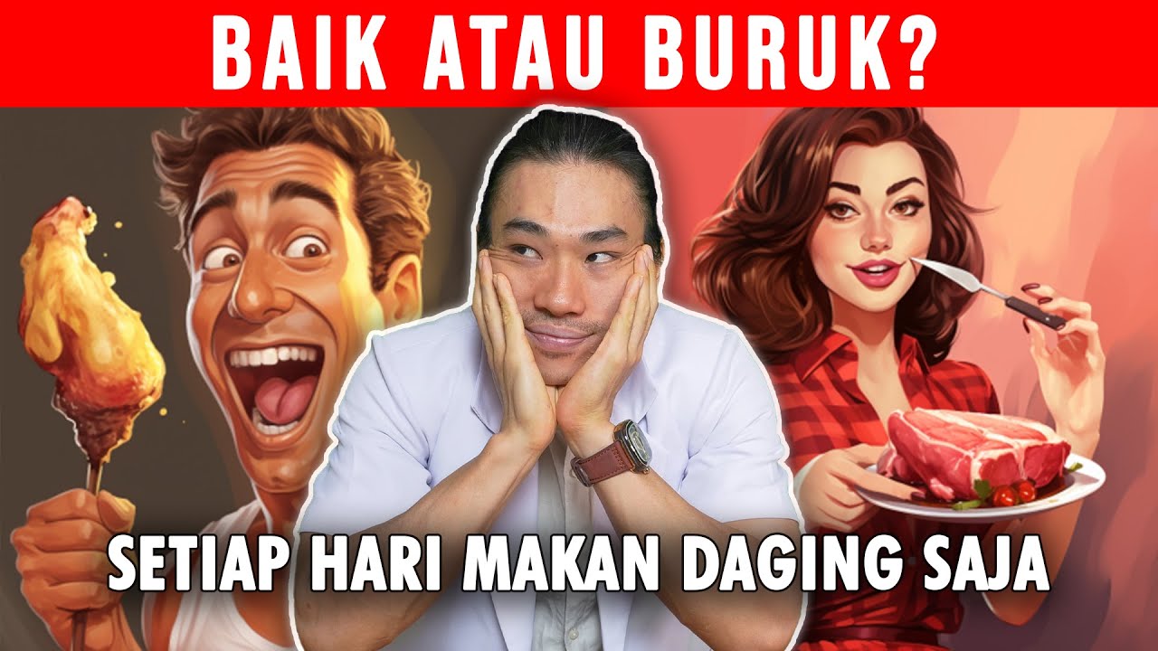 Ini yang Terjadi Jika Kamu Hanya Makan DAGING Saja Setiap Hari (Diet Karnivora)