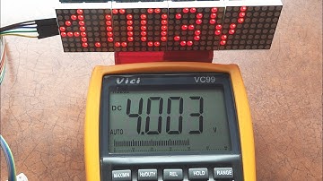 Big external display for serial port enabled DMM