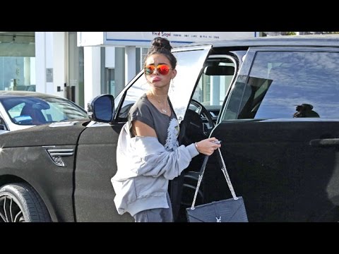 Madison Beer Bummed Out At Fred Segal After Her Velvet Range Rover Was