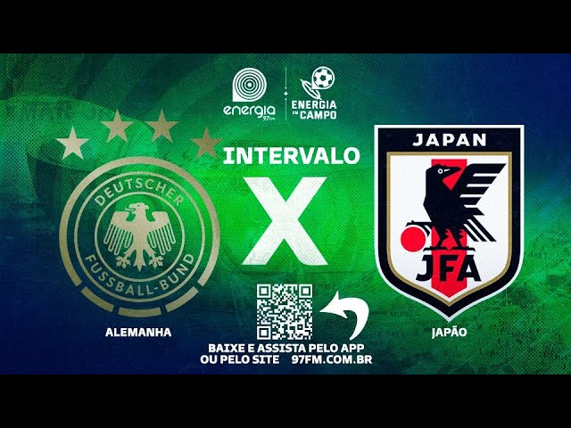 ALEMANHA X JAPÃO AO VIVO - COPA DO MUNDO 2022 