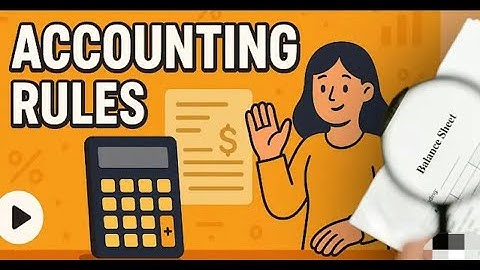 Accounting Fundamentals Rules 🤔