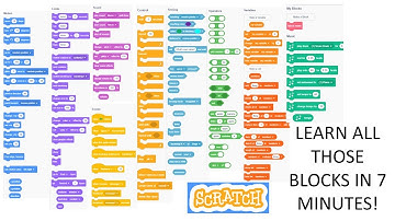 ALL The Scratch Blocks Explained in 7 MINUTES!