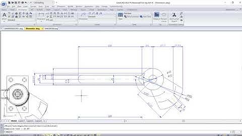 GstarCAD 2022 - DIMLAYER, layer automatically