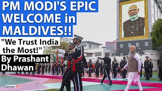 PM MODI'S EPIC WELCOME in MALDIVES!! We Trust India the Most! PM MODI'S EPIC WELCOME in MALDIVES!! We Trust India the Most!