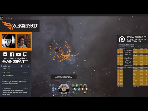 EVE Online: Stealth Hunting with WINGSPAN Delivery Services!